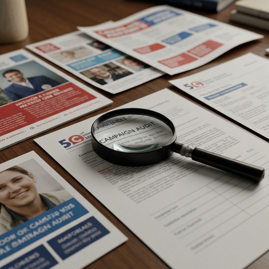 Campaign audit materials